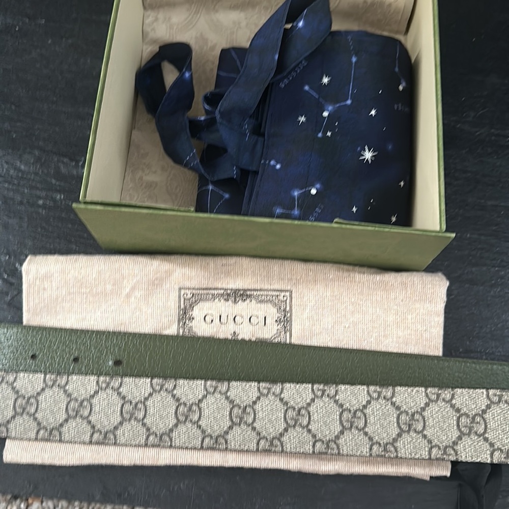 Men’s Gucci  GG Mormont reversible belt - Picture 3 of 5